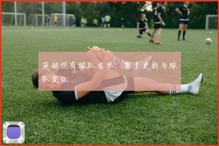 英超现有球队名单：赛季更新与球队变化